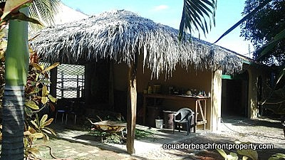 Large beachfront home or B&B for sale in Ecuador